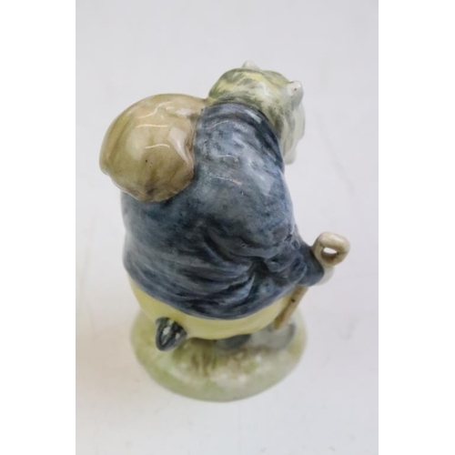 58 - Six Beswick Beatrix Pottery porcelain figures to include Jemima Puddleduck, Samuel Whiskers, Mrs Tig... 