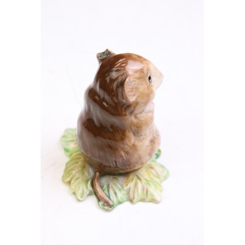 58 - Six Beswick Beatrix Pottery porcelain figures to include Jemima Puddleduck, Samuel Whiskers, Mrs Tig... 