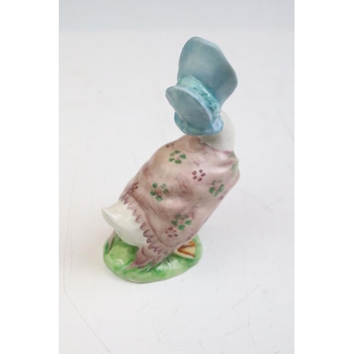 58 - Six Beswick Beatrix Pottery porcelain figures to include Jemima Puddleduck, Samuel Whiskers, Mrs Tig... 