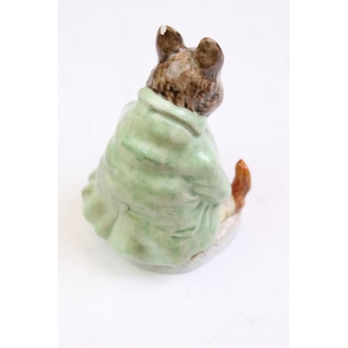 58 - Six Beswick Beatrix Pottery porcelain figures to include Jemima Puddleduck, Samuel Whiskers, Mrs Tig... 