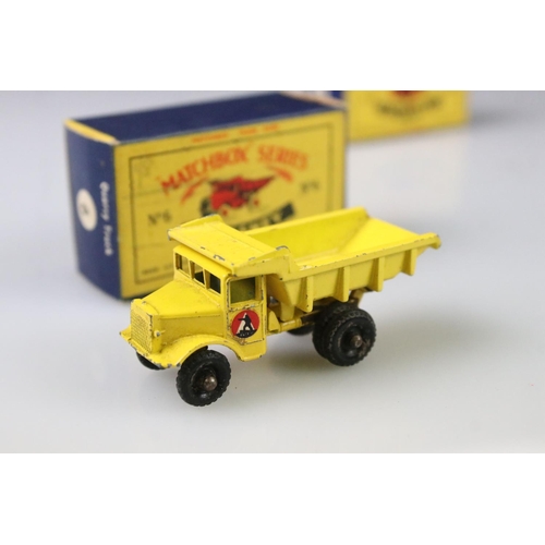 1369 - 10 Boxed Matchbox Lesney 75 Series diecast models to include 1 Diesel Road Roller, 49 Army Half Truc... 