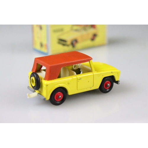 1370 - Nine boxed Matchbox 75 Series diecast models to include 18 Field Car, 19 Lotus Racing Car, 66 Greyho... 