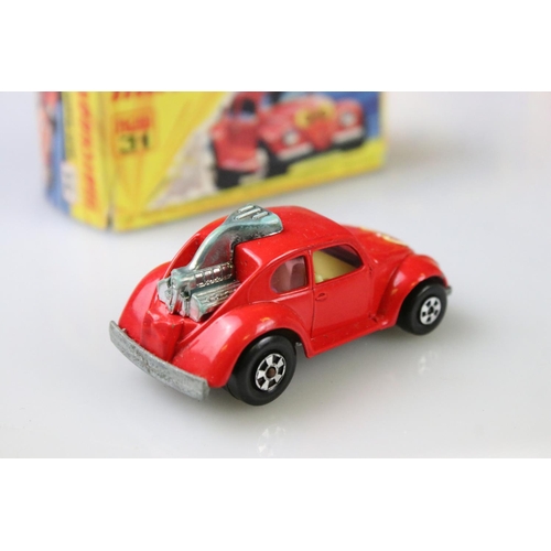 1372 - 17 boxed Matchbox Superfast diecast models to include 48 Pi-Eyed Piper, 74 Toe Joe, 31 Volks-Dragon,... 