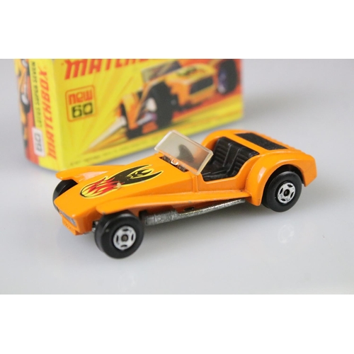 1372 - 17 boxed Matchbox Superfast diecast models to include 48 Pi-Eyed Piper, 74 Toe Joe, 31 Volks-Dragon,... 