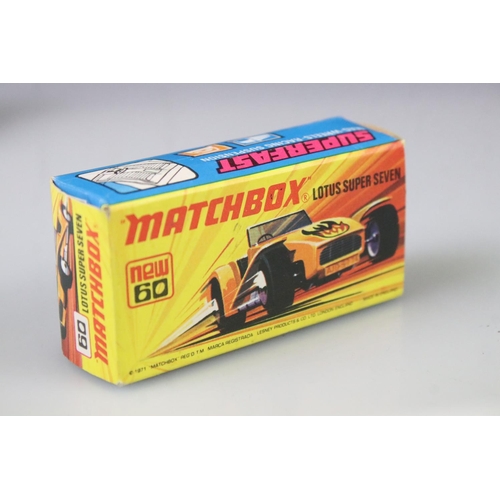 1372 - 17 boxed Matchbox Superfast diecast models to include 48 Pi-Eyed Piper, 74 Toe Joe, 31 Volks-Dragon,... 