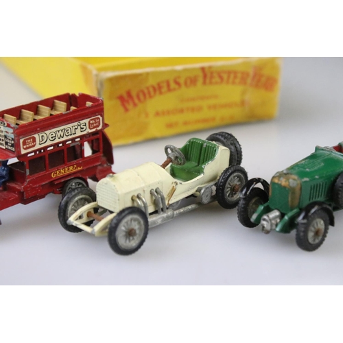 1373 - Boxed Matchbox Lesney Models of Yesteryear Gift Set G6 (No. 13) complete with all five diecast model... 