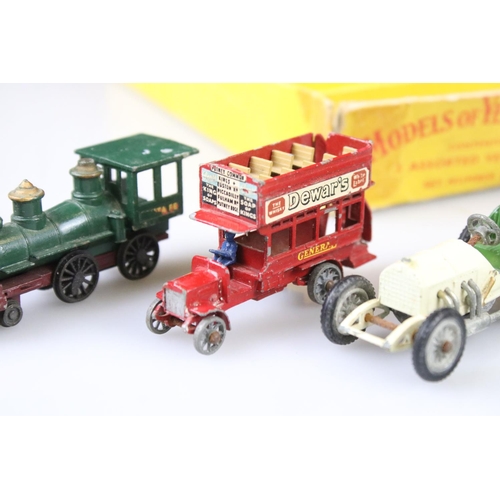 1373 - Boxed Matchbox Lesney Models of Yesteryear Gift Set G6 (No. 13) complete with all five diecast model... 