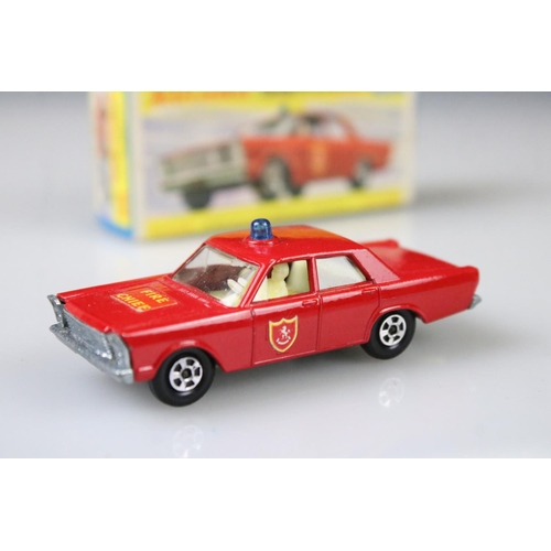 1375 - 17 Boxed Matchbox Superfast diecast models to include 15 Volkswagen, 12 Safari Land Rover, 27 Merced... 