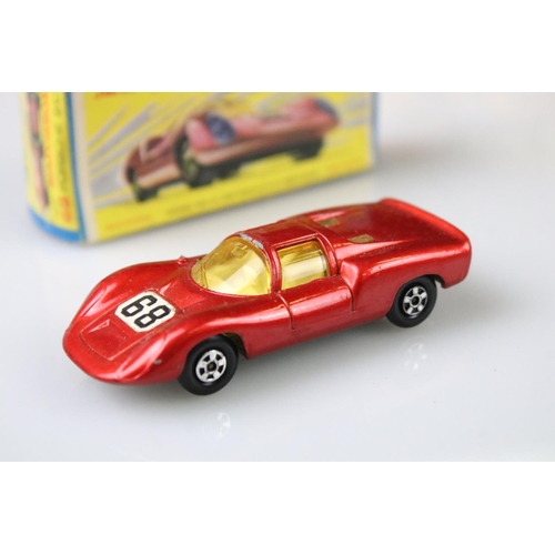 1376 - 17 Boxed Matchbox Superfast diecast models to include 41 Ford GT, 29 Racing Mini, 57 Landrover Fore ... 