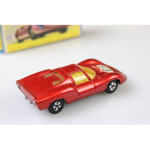 1376 - 17 Boxed Matchbox Superfast diecast models to include 41 Ford GT, 29 Racing Mini, 57 Landrover Fore ... 