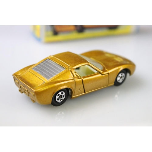 1376 - 17 Boxed Matchbox Superfast diecast models to include 41 Ford GT, 29 Racing Mini, 57 Landrover Fore ... 