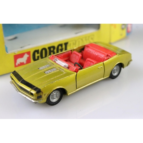 1379 - Three boxed Corgi diecast models to include 273 Rolls Royce Silver Shadow with spare tyre in two ton... 