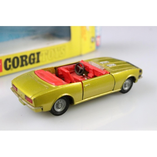 1379 - Three boxed Corgi diecast models to include 273 Rolls Royce Silver Shadow with spare tyre in two ton... 