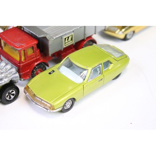 1463 - Collection of mid 20th C onwards play worn diecast models to include Corgi, Dinky, Matchbox etc feat... 