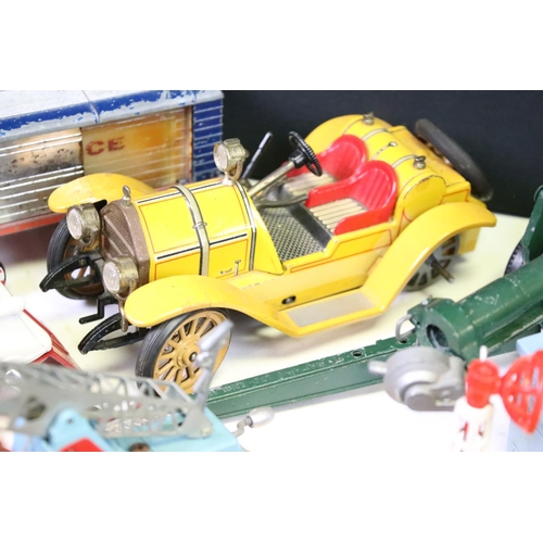 1463 - Collection of mid 20th C onwards play worn diecast models to include Corgi, Dinky, Matchbox etc feat... 