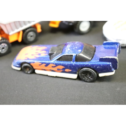 1271 - Collection of play worn diecast models to include Matchbox, Mattel Hot Wheels, Corgi etc