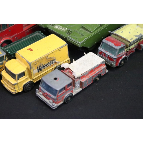 1272 - Large collection of mid 20th C onwards play worn diecast models to include Corgi, Dinky, Triang Spot... 