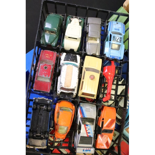 1273 - Quantity of mid 20th C onwards play worn diecast models to include Matchbox, Corgi, Dinky etc featur... 