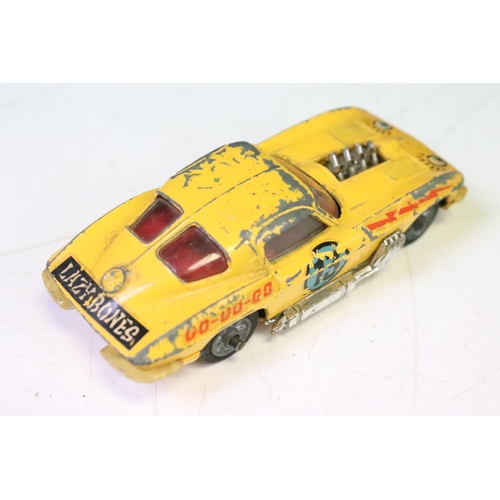 1381 - Three boxed Corgi diecast models to include 337 Customised Chevrolet Corvette Sting Ray in yellow (h... 