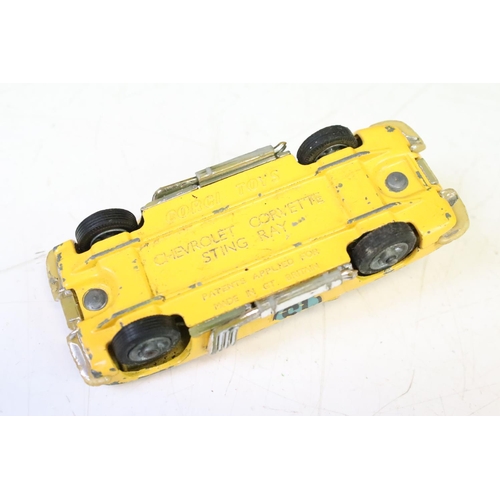 1381 - Three boxed Corgi diecast models to include 337 Customised Chevrolet Corvette Sting Ray in yellow (h... 