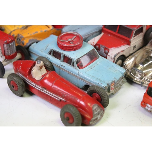 1469 - Around 80 play worn mid 20th C diecast models to include Dinky, Corgi, 3 x Triang Spot On and 1 x Lo... 