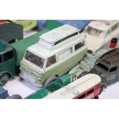 1469 - Around 80 play worn mid 20th C diecast models to include Dinky, Corgi, 3 x Triang Spot On and 1 x Lo... 