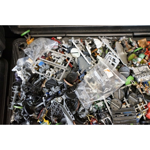 319 - Games Workshop / Fantasy Gaming - Large Citadel carry case containing a large collection of painted ... 