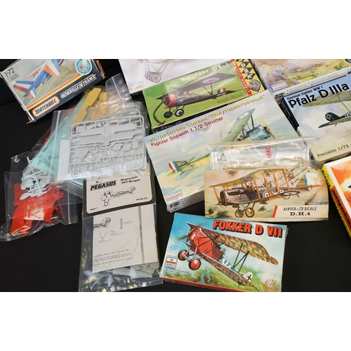 326 - 16 Boxed & unbuilt plastic model plane kits, mostly 1:72 scale, to include Esci, Novo, Eastern Expre... 