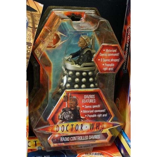 414 - Collection of Doctor Who related items to include R/C Dalek: The Supreme, small and large R/C Davros... 