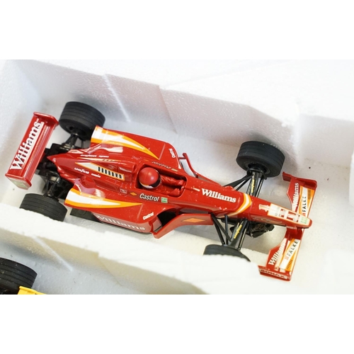 416 - Collection of mixed boxed and unboxed toys and games to include boxed Scalextric Formula 1, boxed Sc... 