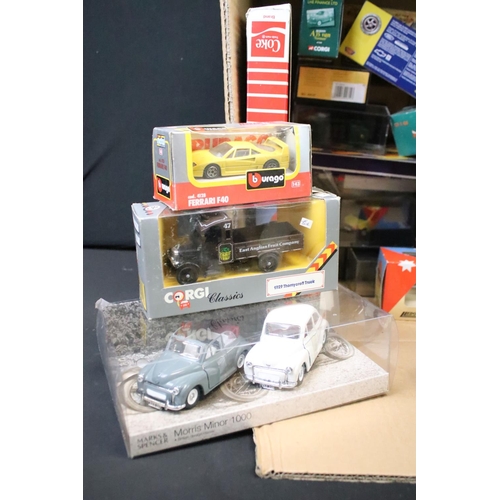 1196 - Collection of approximately 55 boxed/ cased diecast models to include Siku, EFE, Corgi Classics and ... 