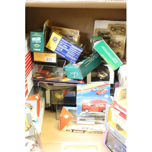 1196 - Collection of approximately 55 boxed/ cased diecast models to include Siku, EFE, Corgi Classics and ... 