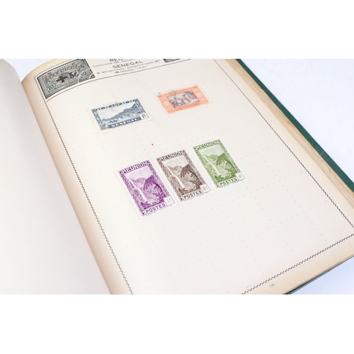 440 - Collection of British, Commonwealth & World stamps contained within three albums (featuring 19th cen... 