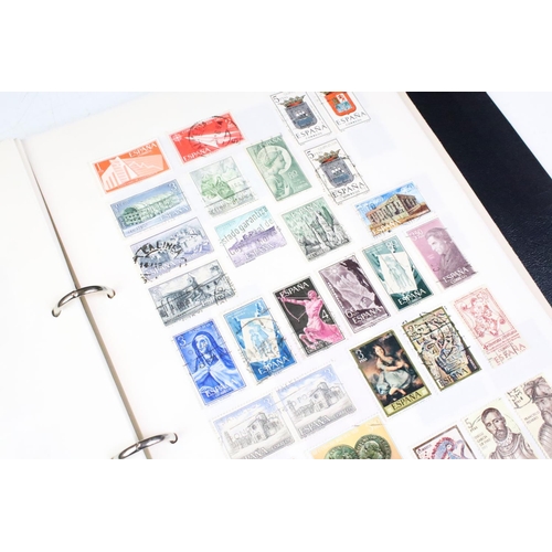 442 - Collection of British, Commonwealth & World stamps and first day covers, to include six albums of st... 