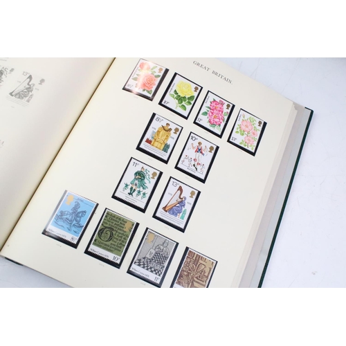 445 - Collection of British stamps contained within eight albums, to include six Stanley Gibbons Windsor a... 