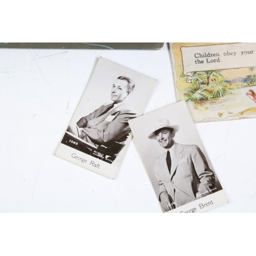 447 - Collection of cigarette cards, contained within albums & loose, to include Will's, Player's and Chur... 