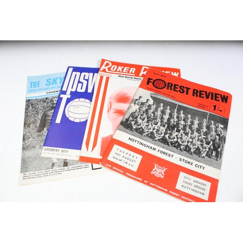 451 - Collection of 1960's football programmes to include England V West Germany 1966 Souvenir Programme, ... 