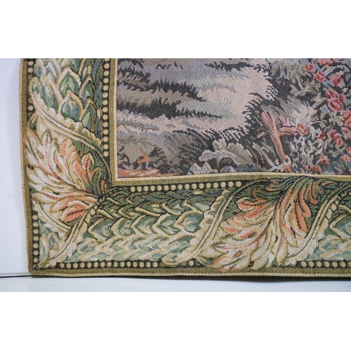 663 - Old French Tapestry, 200cm x 89cm