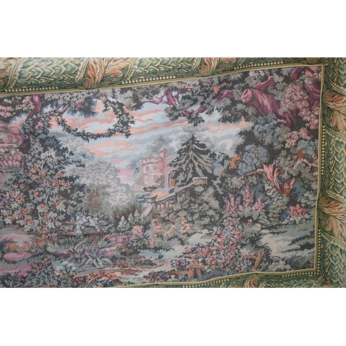 663 - Old French Tapestry, 200cm x 89cm