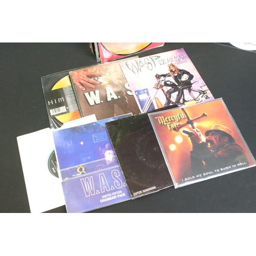 641 - Vinyl - 57 Heavy Metal / Rock 7” singles by US bands including Demos Promos, Limited Editions and Pi... 