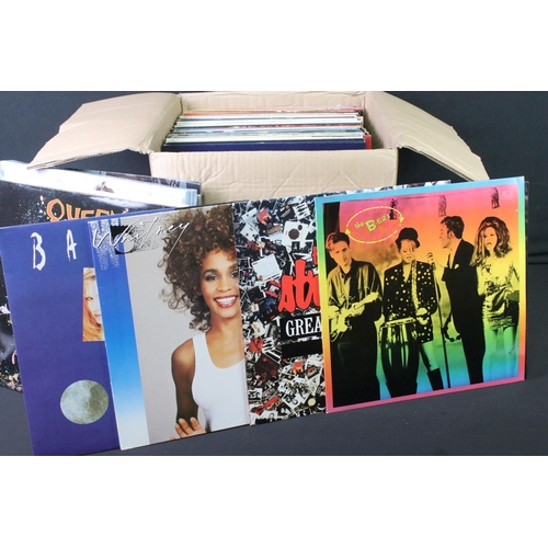 202 - Vinyl - Over 70 Rock & Pop LPs to include Queen x 3, The Beatles x 3 (2 x Sgt Pepper, 1 Abbey Road),... 