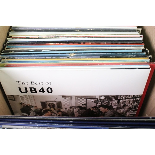 202 - Vinyl - Over 70 Rock & Pop LPs to include Queen x 3, The Beatles x 3 (2 x Sgt Pepper, 1 Abbey Road),... 