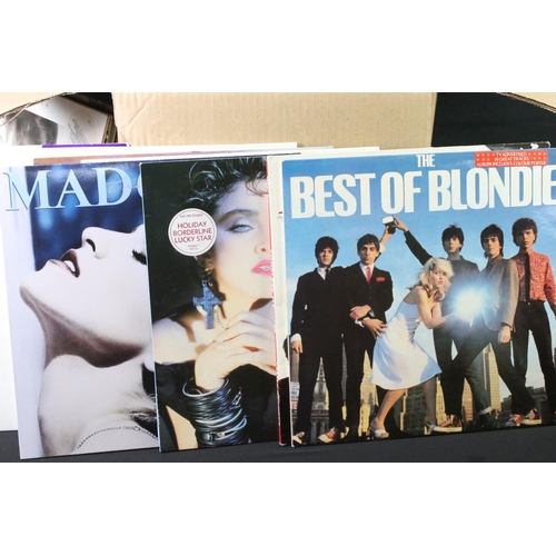 203 - Vinyl - Over 70 Rock & Pop LPs to include Kate Bush x 2, Fleetwood Mac, Blondie, Madness, Madonna, M... 