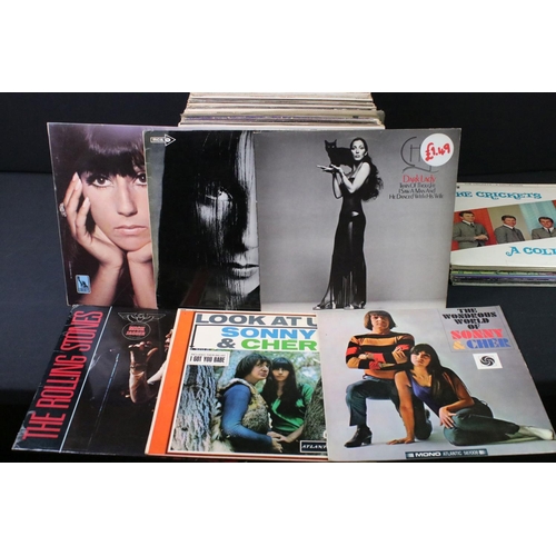 358 - Vinyl - Approx 100 Rock, Pop & Soul LPs to include The Crickets, Dave Berry, The Rolling Stones, Sam... 