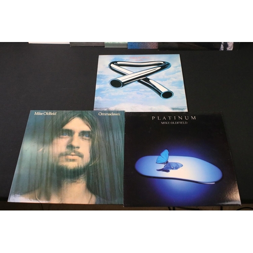 595 - Vinyl - 8 Mike Oldfield LPs to include Incantations, Discovery, Crises, Five Miles Out, Exposed, Pla... 