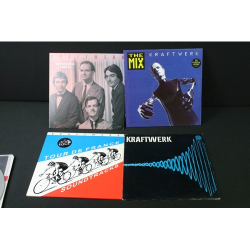 596 - Vinyl - Krautrock - Kraftwerk 8 albums and one 12