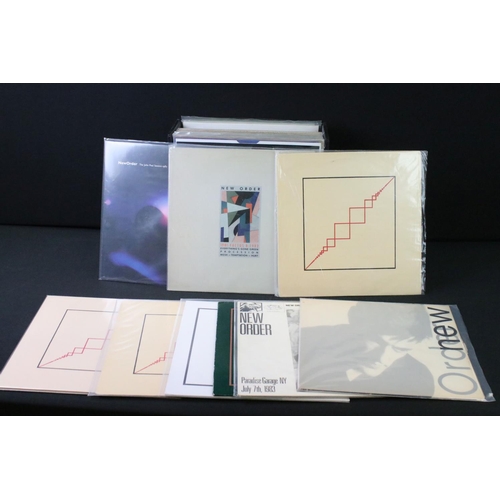 650 - Vinyl - 2 albums and 26 12” singles by New Order, including Test Pressings, Promos and private press... 