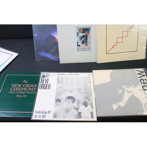 650 - Vinyl - 2 albums and 26 12” singles by New Order, including Test Pressings, Promos and private press... 