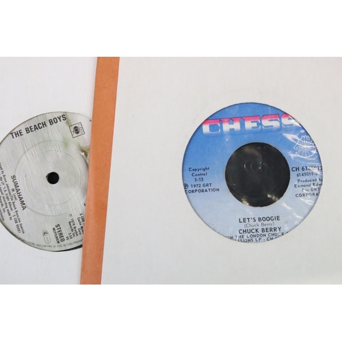 705 - Vinyl - Over 150 1970’s and 1980’s Rock and Pop 7” singles, to include: David Bowie, Bruce Springste... 