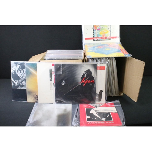 714 - Vinyl - Approximately 200 Rock and Pop 12” singles in 2 boxes to include: Japan, Lou Reed, Joy Divis... 